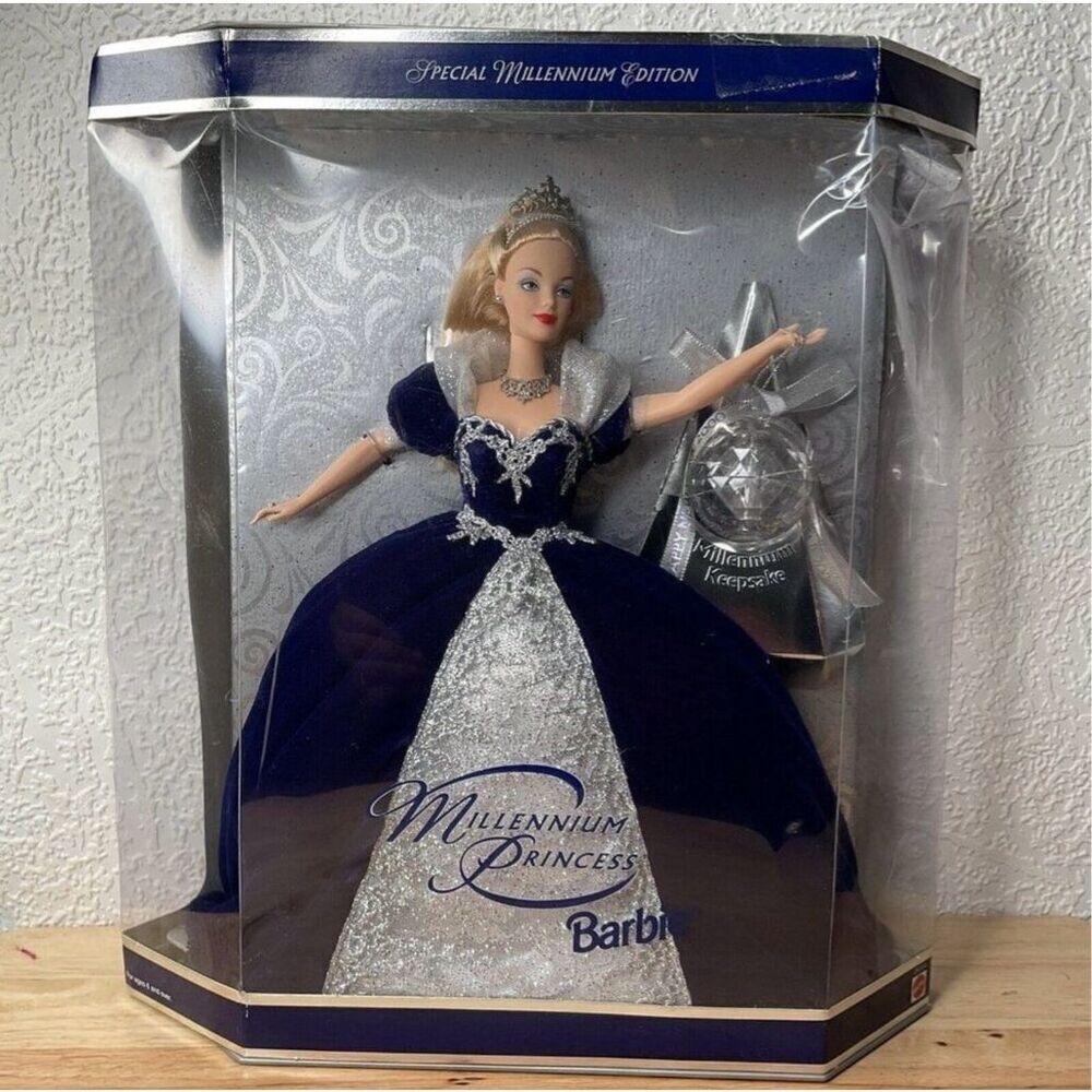 NWB Special Edition Mattel 2000‎ Millennium Princess Barbie Doll Keepsakes AS IS